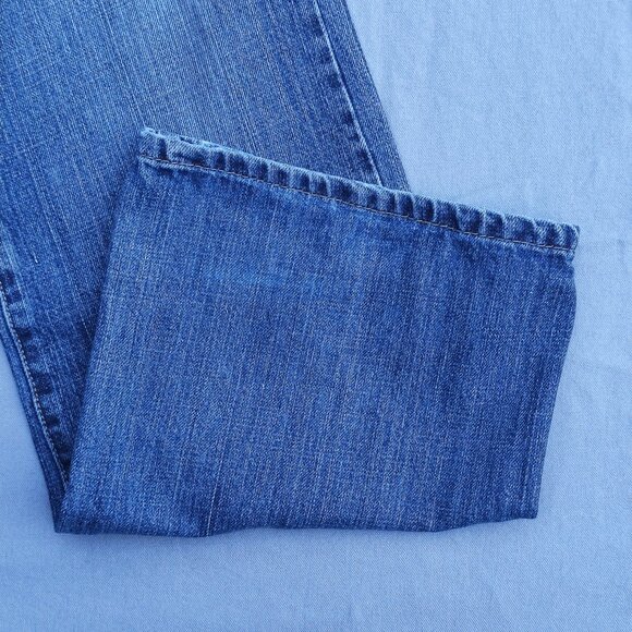 Calvin Klein Jeans men's size W33/L32 denim blue colour straight leg distressed - Picture 10 of 13